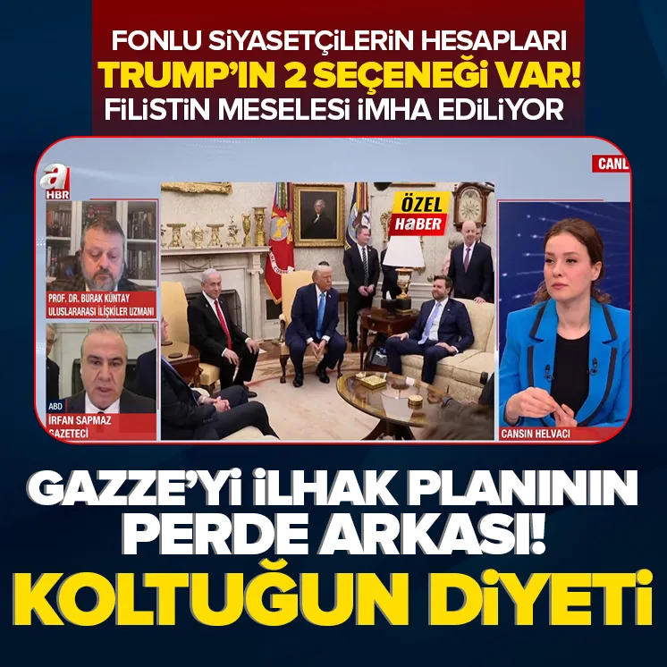 Gazze’yi işgal planı! Trump koltuğun diyetini ödüyor