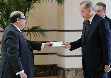Cumhurbaşkanı Erdoğan, Şili Büyükelçisi Silva'yı kabul etti