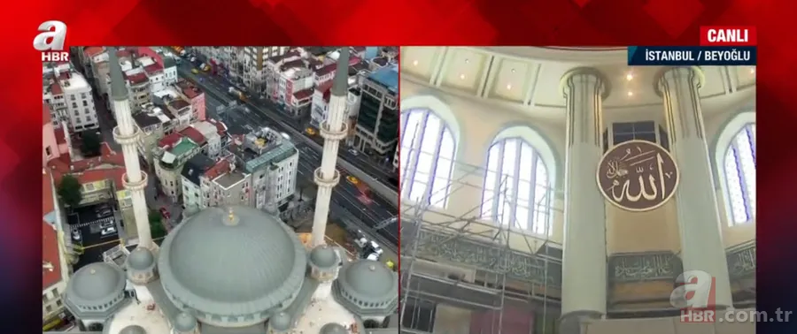 Son dakika: Taksim Camii ne zaman ibadete açılacak? Çalışmalar şu an ne aşamada? A Haber Taksim Camii'nde 7