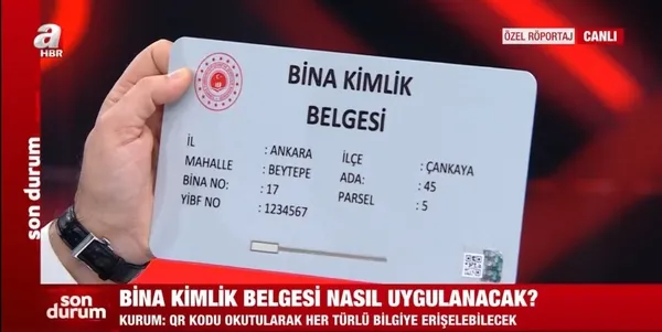Çevre ve Şehircilik Bakanı Murat Kurum A Haber'de duyurdu! Bina kimlik belgesi zorunlu olacak | Kentsel dönüşüm nasıl olacak? - 8