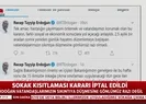 Son dakika: Başkan Erdoğan açıkladı! 6-7 Haziran sokağa çıkma yasağı iptal edildi |Video