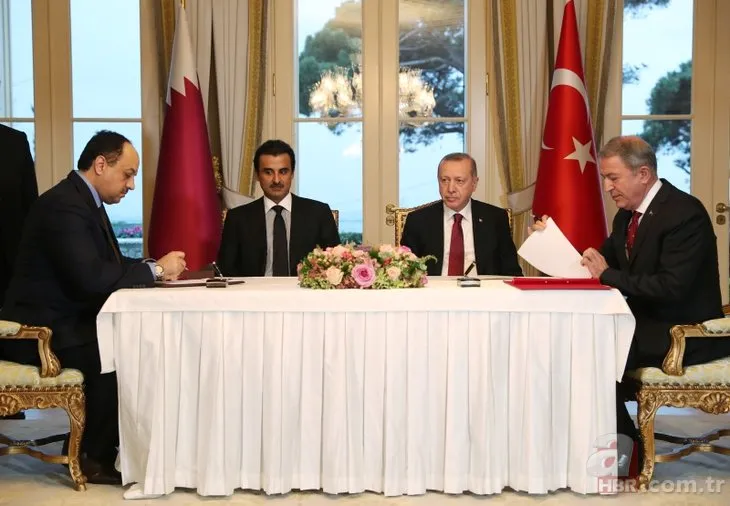 Türkiye-Katar arasında imzalar atıldı
