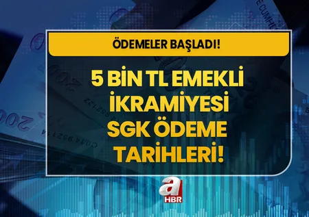 5 bin TL emekli ikramiyesi sorgulama ekranı: 11-12-13-14 Kasım'da hesaplara yatacak! Tahsis numarasına göre SGK ödeme günleri...