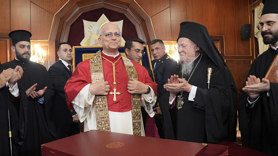 Papa 14. Leo, Fener Rum Patrikhanesi’ne geldi