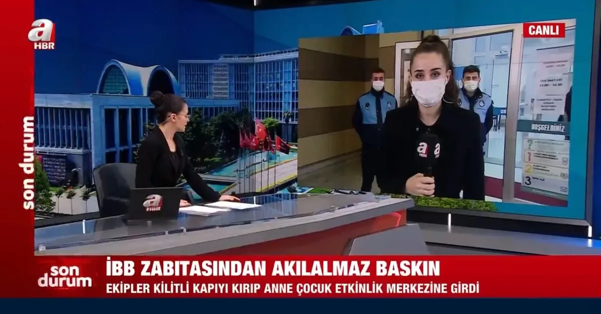 İBB zabıta ekiplerinden akılalmaz baskın
