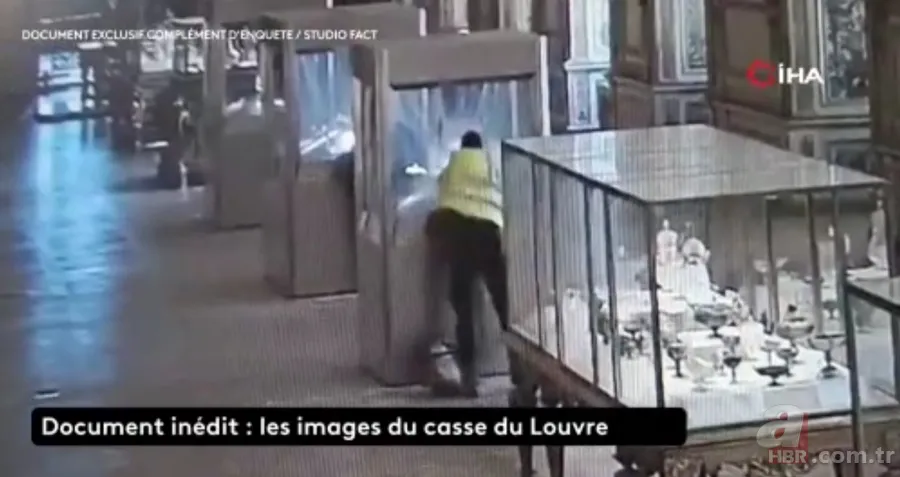 Fransa'da tarihi vurgun! Louvre Müzesi soygununa ait yeni görüntüler ortaya çıktı 5