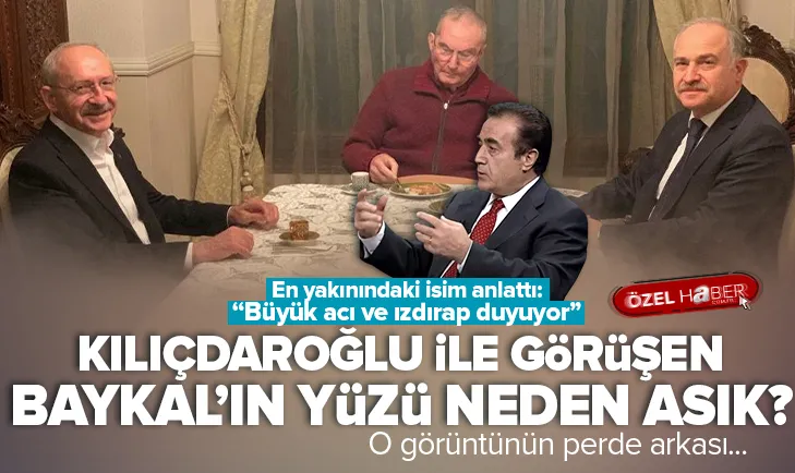 Kılıçdaroğlu ile görüşen Baykal’ın yüzü neden asık?