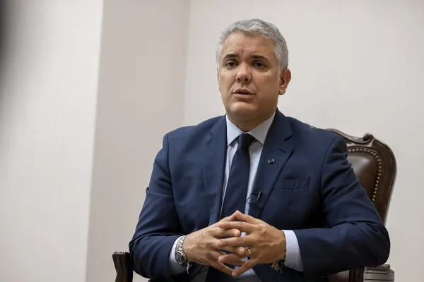 Son dakika: Kolombiya Cumhurbaşkanı Ivan Duque'den Türkiye'ye övgü! "Stratejik ortaklıktan çok memnunuz" - 1