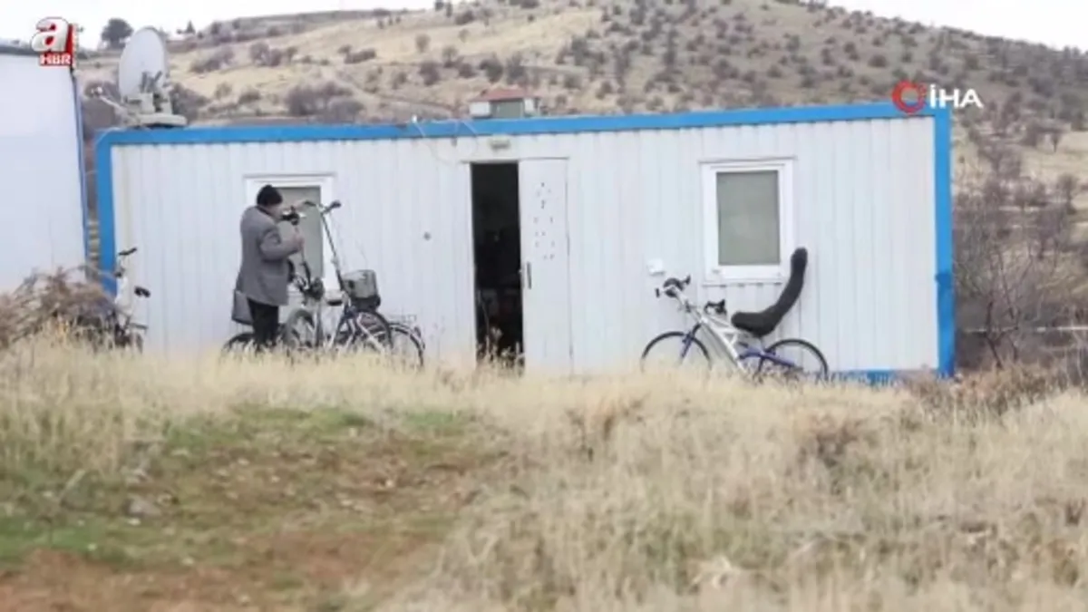 Elazığ’da ilginç bisiklet tasarımı