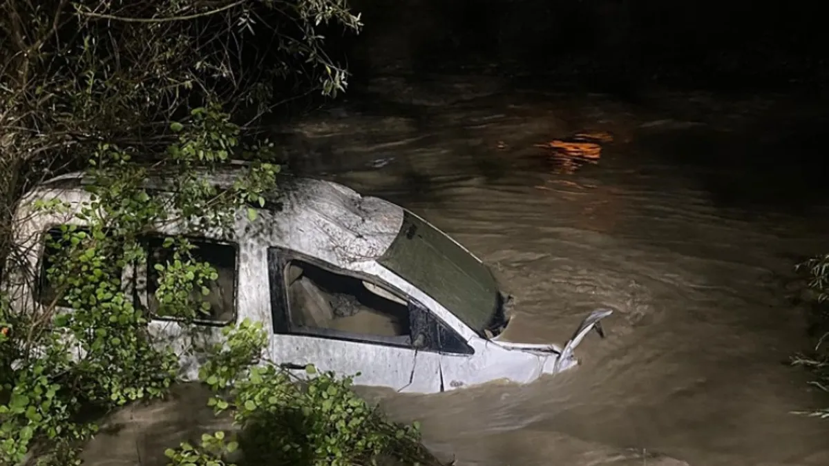 Erzurum'da heyelan nedeniyle feci kaza! Anne öldü bebeği kayıp