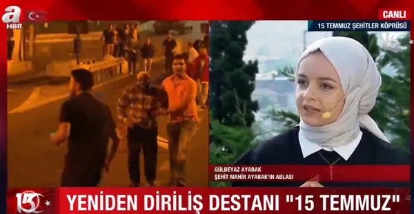 15 Temmuz’un genç şehidi Mahir Ayabak’ın ablası A Haber’de o gece yaşananları anlattı! Hastaneye gittiğimizde...