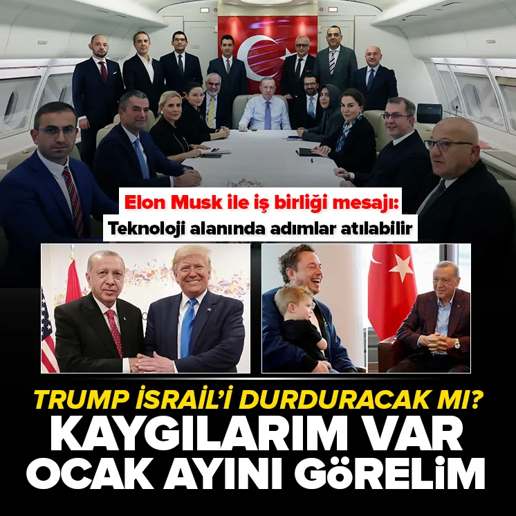 Başkan Erdoğandan Elon Musk ile iş birliği mesajı