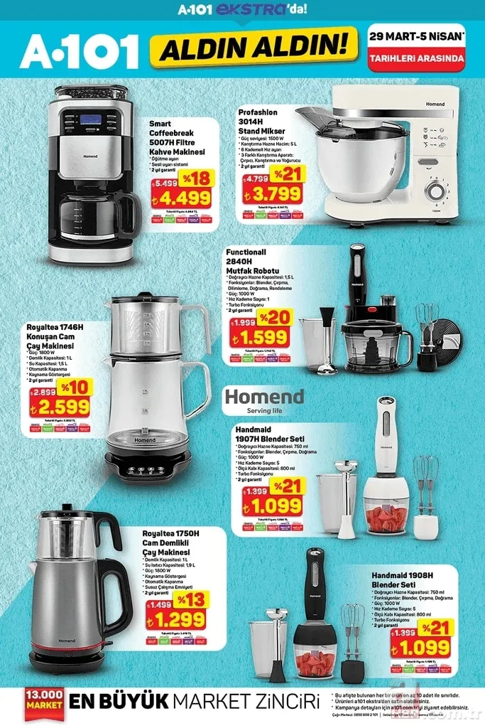 A101 aktüel nisan ayı aktüel kataloğu yayınlandı: Çok amaçlı aktivite koltuğu, overlok makinesi, elektrikli süpürge satışta... 4