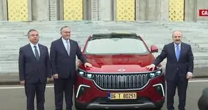 Türkiye’nin otomobili TOGG Meclis’te!