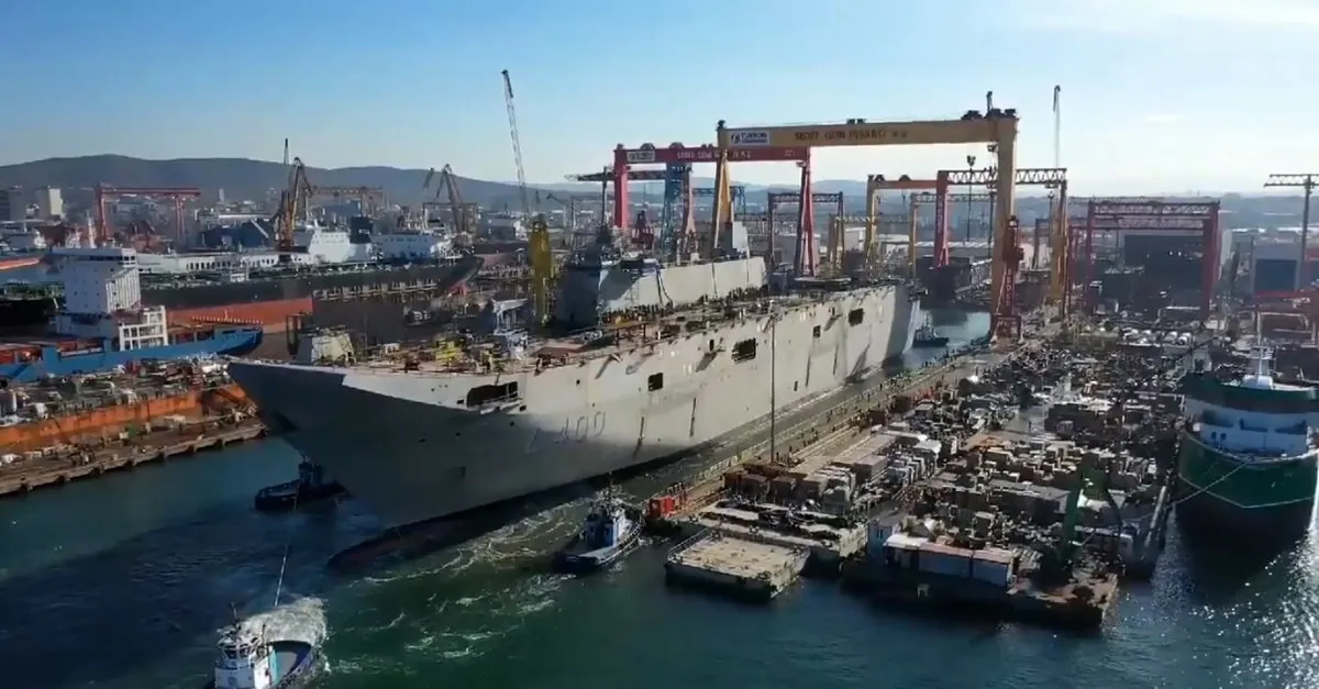 son dakika turkiye nin ilk yerli savas ucak gemisi tcg anadolu ile ilgili flas gelisme ahaber video izle