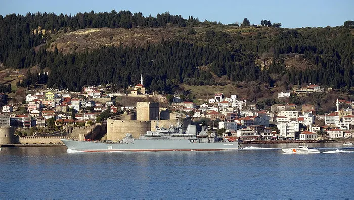Rus Savaş gemisi Akdeniz'e indi - 1