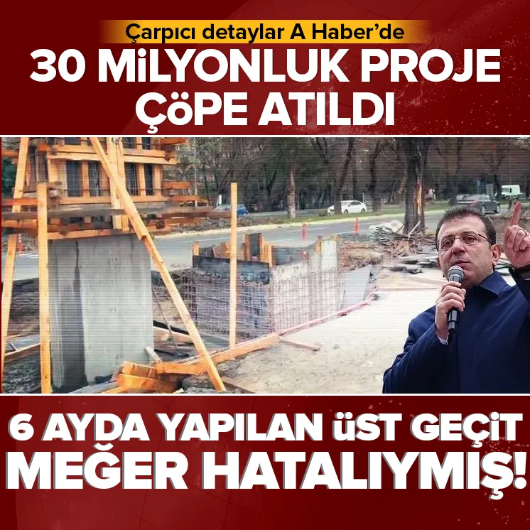 CHP’li İBB Bakırköy’de 30 milyonu çöpe attı