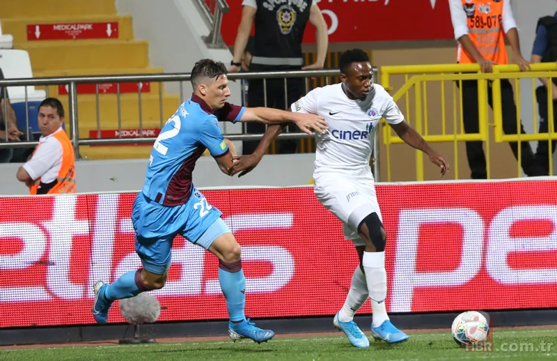 Kasımpaşa - Trabzonspor mücadelesinde kazanan yok! Kasımpaşa 1-1 Trabzonspor Maç sonucu 9