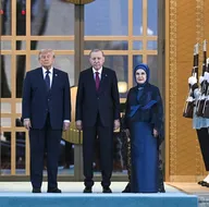 NATO resepsiyonunda samimi anlar!