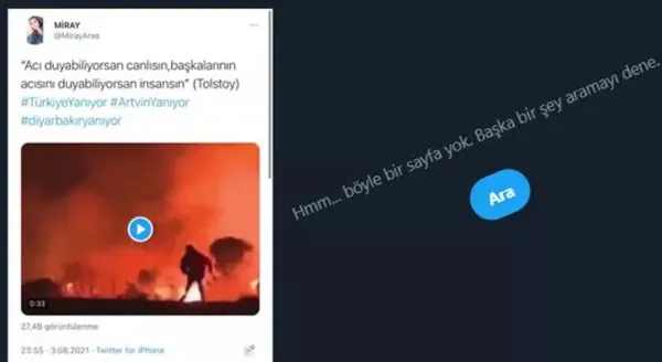 Gülben Ergen ve Atilla Taş’tan algı operasyonu! Yangın yalanını bilerek paylaştılar