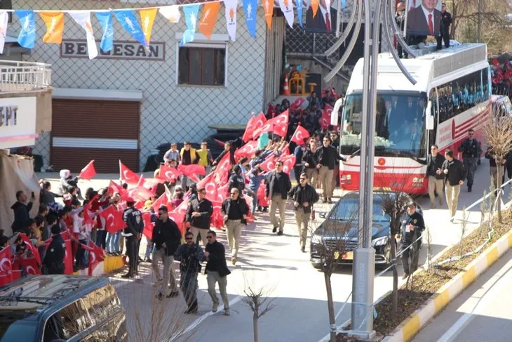 Başkan Erdoğan'a Şırnak'ta sevgi seli