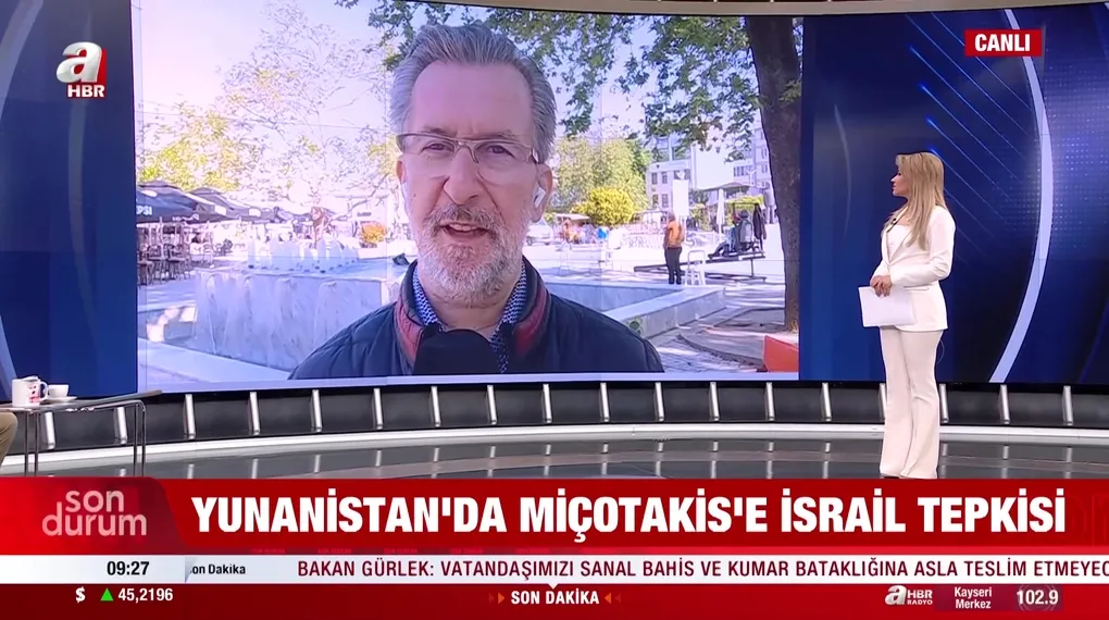 Yunanistan'da Miçotakis'e İsrail tepkisi