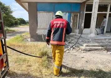 Elazığ’da korkutan yangın