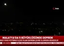 Son dakika haberi | Malatya Pütürgede 5 büyüklüğünde korkutan deprem Son depremler | Video