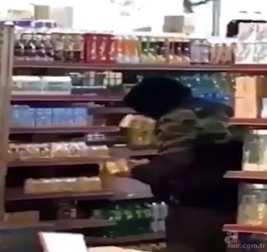 Corona virüse meydan okudu! Marketteki deodorantları yaladı... 11