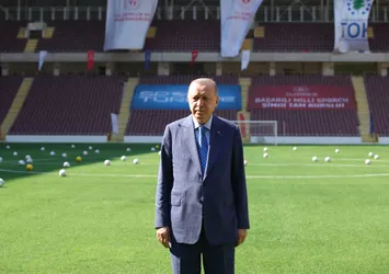 Başkan Erdoğan Atakaş Hatayspor'un yeni stadını ziyaret etti