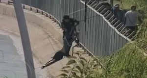 Video uğruna ölümden döndü!