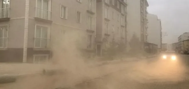 Ankara’dan sonra Kırıkkale için de kum fırtınası uyarısı