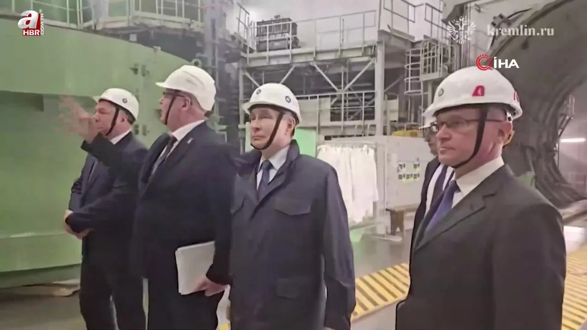 Putin Kursk'u ziyaret etti