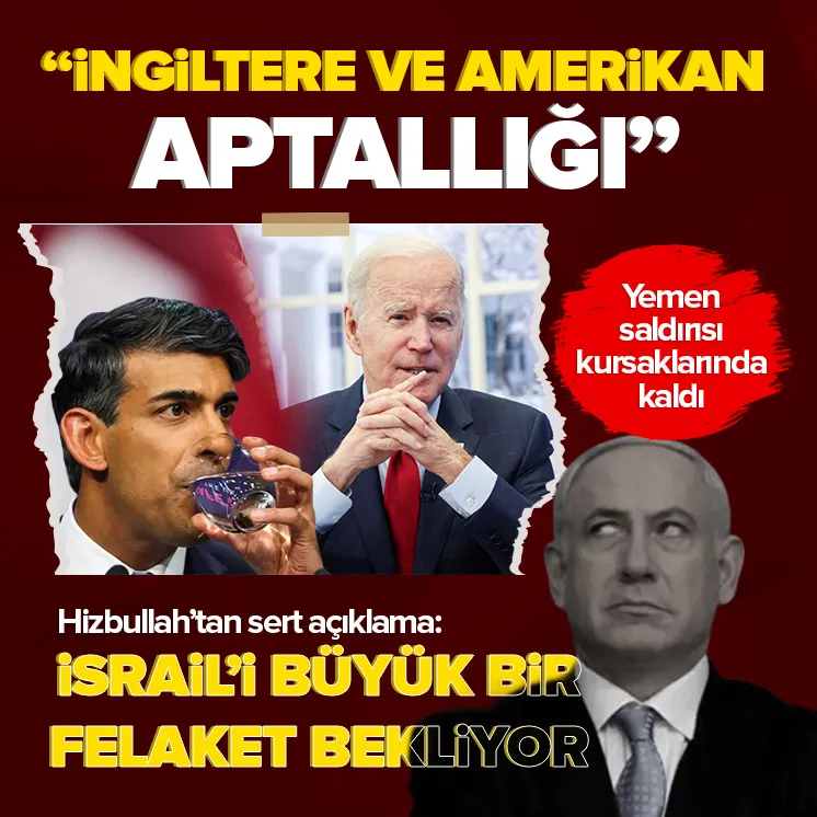 Nasrallah: İsrail’i büyük bir felaket bekliyor