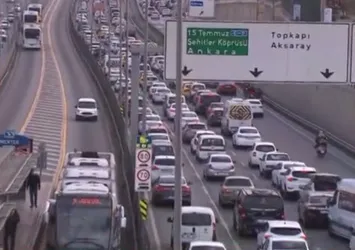 İstanbul trafiğinde son durum