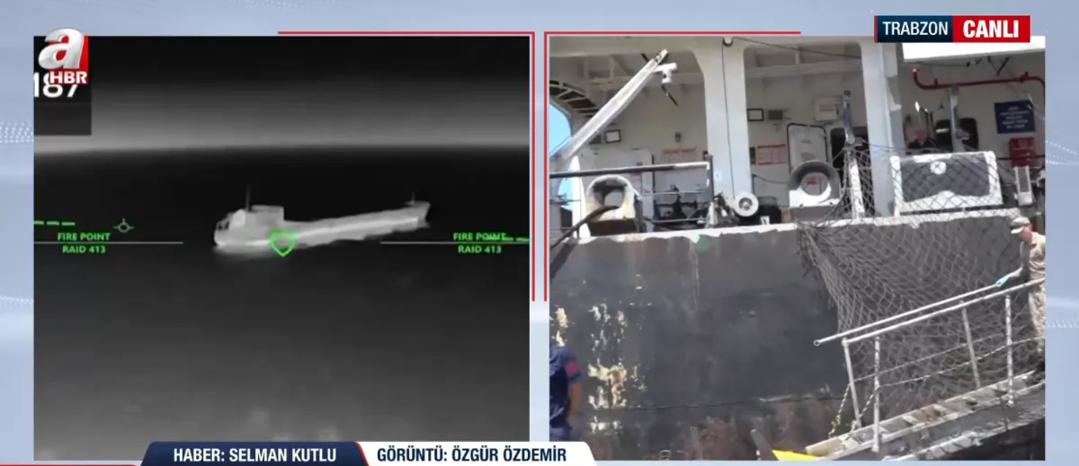 Karadeniz'de dron saldırısına uğrayan geminin kaptanı A Haber'e konuştu - 3