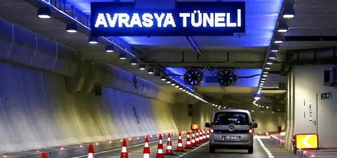 İstanbul’da Avrasya Tüneli’nde kaza