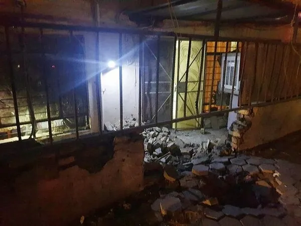 Bağdat'ta ABD Büyükelçiliği yakınlarına füzeli saldırı - 2