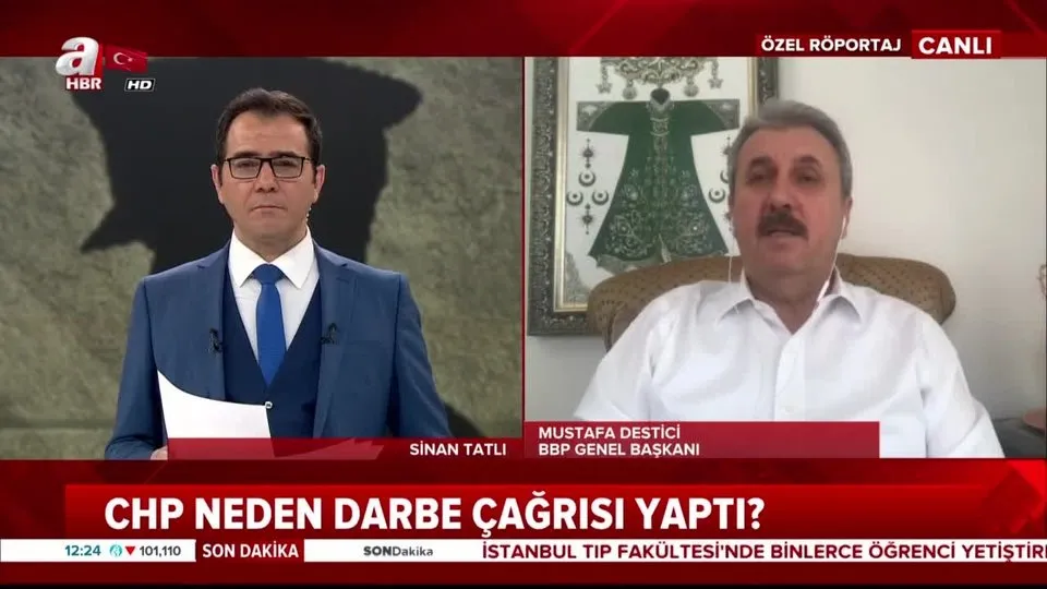 Son dakika: BBP Genel Başkanı Mustafa Destici’den A Haber’de flaş açıklamalar: Meclis açılışında teklif vereceğiz |Video