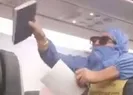 Uçakta olay çıkaran kadın için karar!