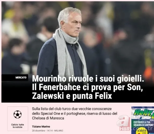 Mourinho 3 yıldızı istiyor! Fenerbahçe'den bomba transfer operasyonu 11