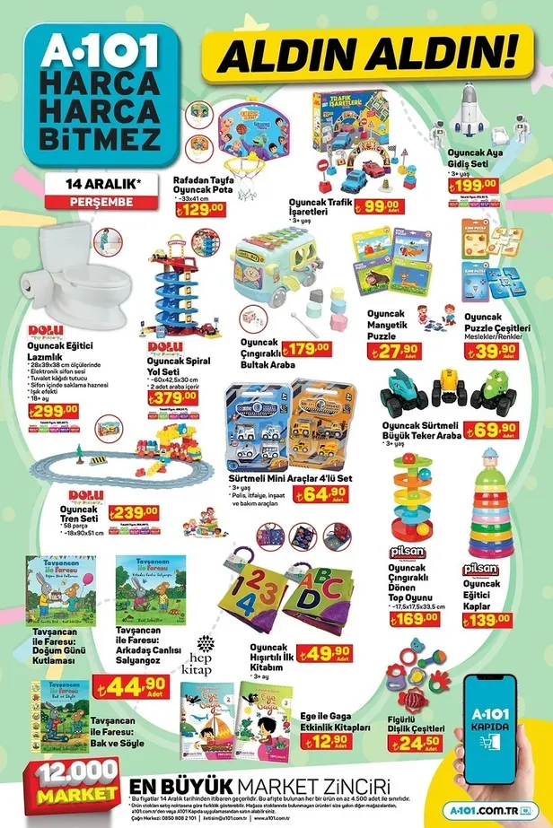 A101 16 Aralık aktüel indirim kataloğu yayınlandı! A101’e 125 CC Benzinli Motosiklet, Toshiba smart TV, Duvar Tipi Isıtıcı ve daha fazlası satışta
