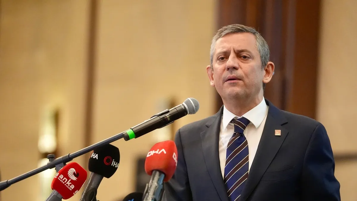 CHP lideri Özgür Özel'den İstanbul Cumhuriyet Başsavcısı Akın Gürlek'e hakaret