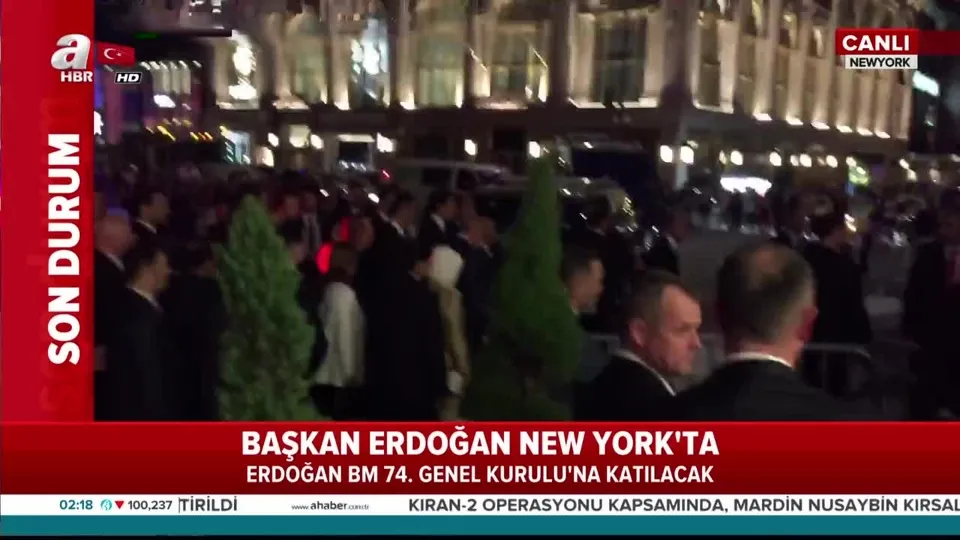 Başkan Erdoğan’a ABD’de sevgi seli