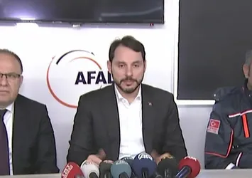Bakan Albayrak: Umudumuzu kesmeyeceğiz
