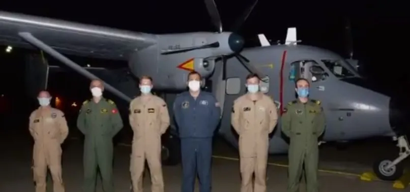 MSB: NATO'nun Türkiye'ye yönelik güvence tedbirleri kapsamında gönderdiği deniz karakol uçağı Adana'ya ulaştı