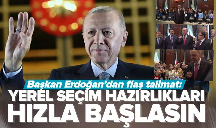 Yerel seçim hazırlıkları hızla başlasın