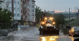 Başkent Ankara yine sular altında!