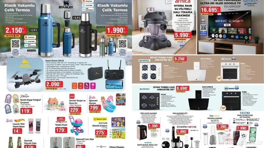 15 AĞUSTOS BİM AKTÜEL KATALOG: Bu hafta hangi ürünler indirimde? Stanley termos ve ankastre set BİM’de şok fiyatla satışta 1