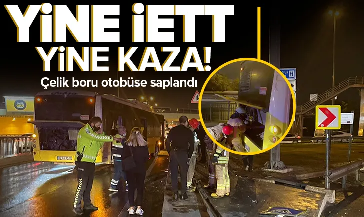 Yine kaza yine İETT: 4 yaralı